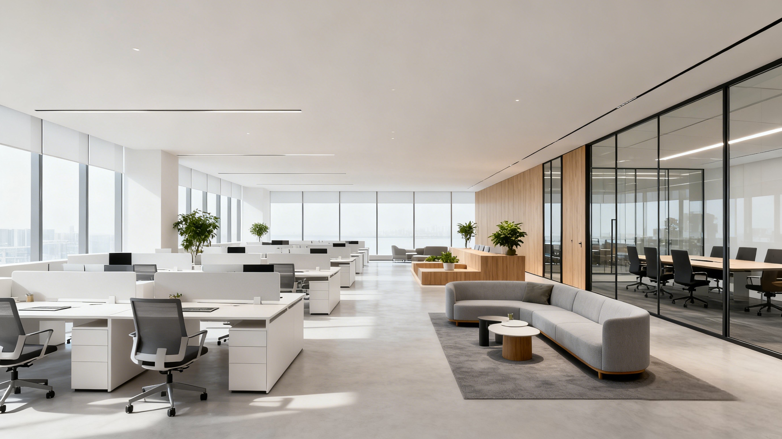 告別傳統(tǒng)格子間:大型現(xiàn)代化辦公室裝修指南